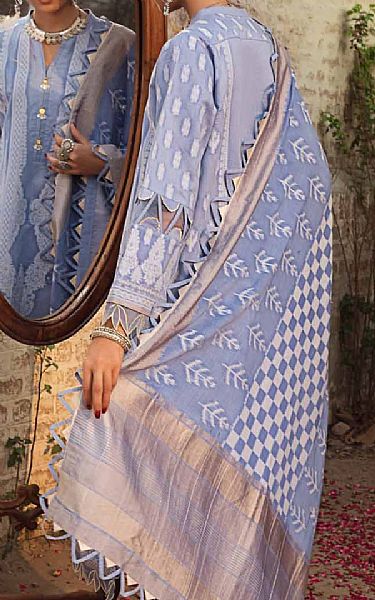 Gul Ahmed Lavender Jacquard Suit | Pakistani Dresses in USA- Image 2