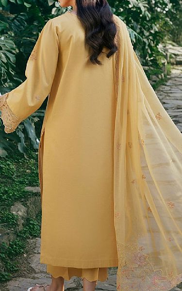 Garnet Sand Gold Lawn Suit | Pakistani Lawn Dress in USA- Image 2