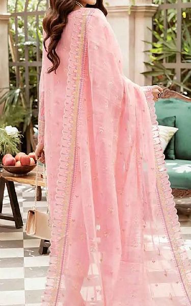 Gul Ahmed Tea Pink Yarn Suit | Pakistani Dresses in USA- Image 2