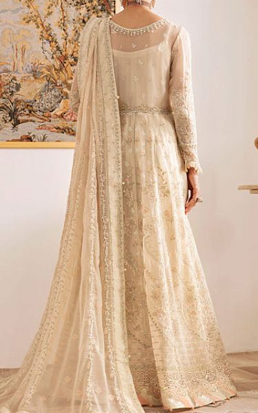 Gulaal Sand Gold Chiffon Suit | Pakistani Embroidered Chiffon Dresses- Image 2