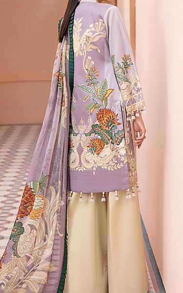 Gulaal Lilac Lawn Suit | Pakistani Dresses in USA- Image 2