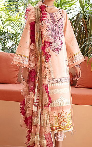 Gulaal Ivory Lawn Suit | Pakistani Dresses in USA- Image 1