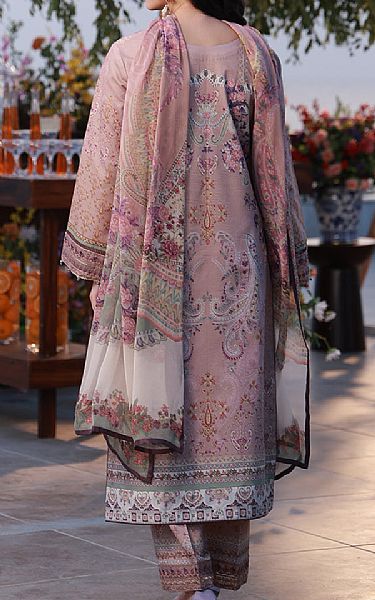 Gulaal Powder Pink Lawn Suit | Pakistani Lawn Dress in USA- Image 2