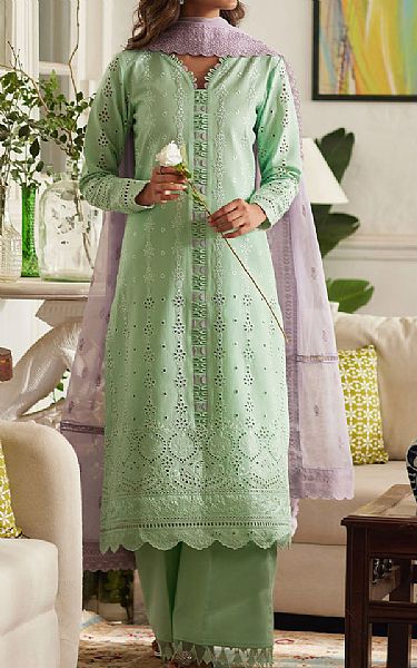Gulaal Light Green Lawn Suit | Pakistani Lawn Dress in USA- Image 1