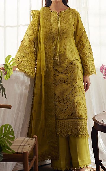 Gulaal Oasis Green Lawn Suit | Pakistani Lawn Dress in USA- Image 1