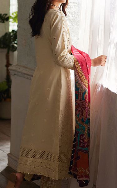 Gulaal Ivory Lawn Suit | Pakistani Lawn Dress in USA- Image 2