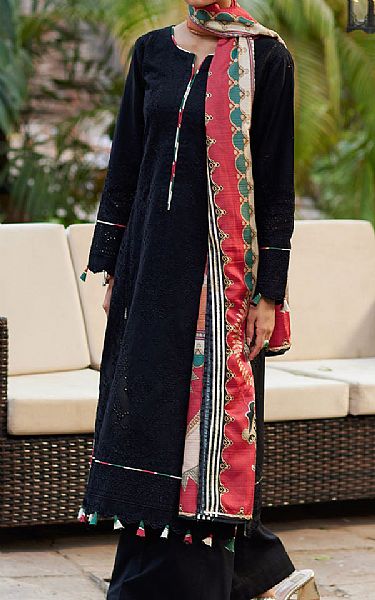 Gulaal Black Lawn Suit | Pakistani Lawn Dress in USA- Image 1
