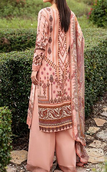 Gulaal Peach Lawn Suit | Pakistani Lawn Dress in USA- Image 2