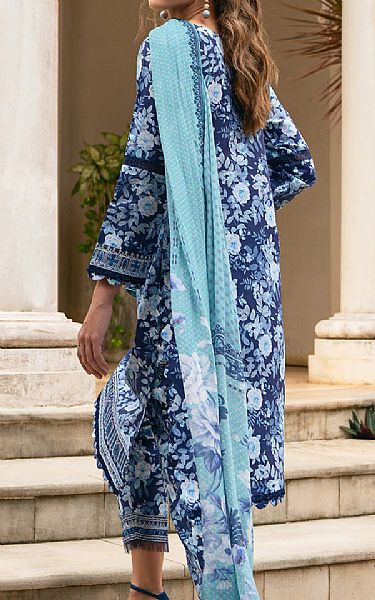 Gulaal Navy Blue Lawn Suit | Pakistani Lawn Dress in USA- Image 2