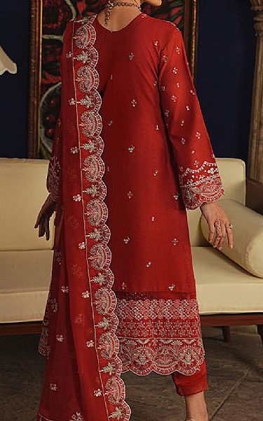 Gulaal Cornell Red Lawn Suit | Pakistani Lawn Dress in USA- Image 2