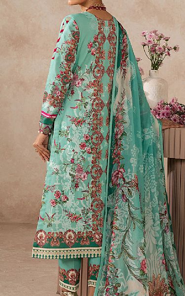 Gulaal Turquoise Lawn Suit | Pakistani Lawn Dress in USA- Image 2