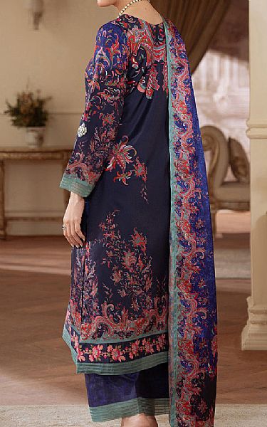 Gulaal Ebony Clay Silk Suit | Pakistani Embroidered Chiffon Dresses USA- Image 2