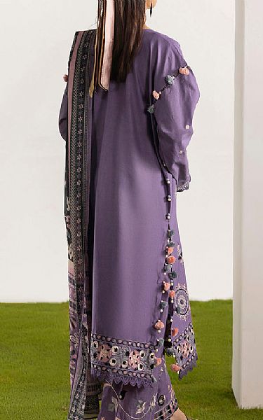 Gul Ahmed Lilac Lawn Suit | Pakistani Lawn Dress in USA- Image 2