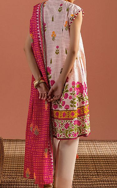Gul Ahmed Off White Lawn Suit | Pakistani Lawn Dress in USA- Image 2