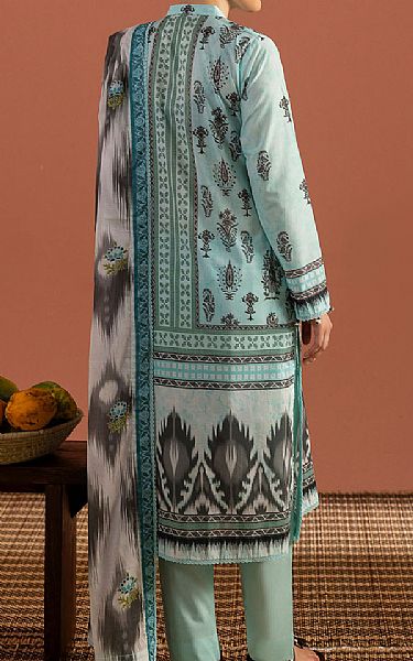 Gul Ahmed Sea Mist Lawn Suit | Pakistani Lawn Dress in USA- Image 2