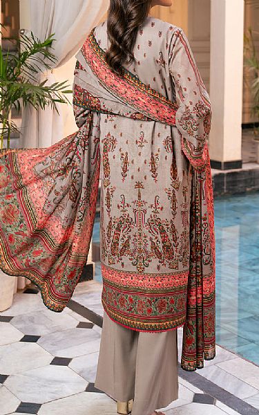 Gul Ahmed Beige Cross Hatch Suit | Pakistani Lawn Dress in USA- Image 2