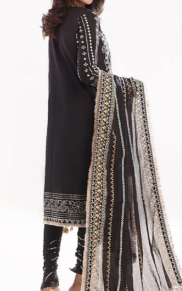Gul Ahmed Black Lawn Suit | Pakistani Lawn Dress in USA- Image 2