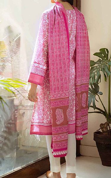 Gul Ahmed Hot Pink Lawn Suit | Pakistani Dresses in USA- Image 2