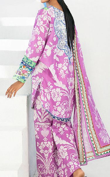 Gul Ahmed Pink Pearl Lawn Suit | Pakistani Lawn Dress in USA- Image 2
