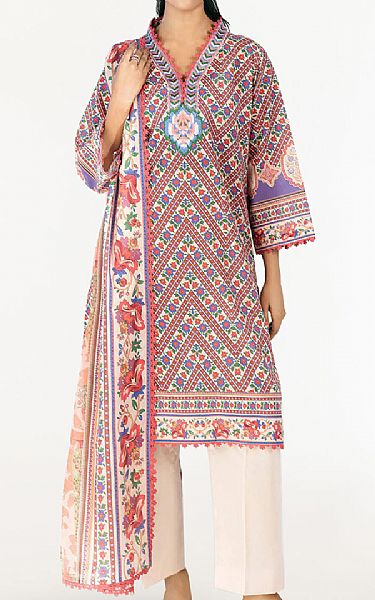 Gul Ahmed Multi Lawn Suit | Pakistani Lawn Dress in USA- Image 1
