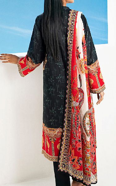 Gul Ahmed Black Lawn Suit | Pakistani Lawn Dress in USA- Image 2