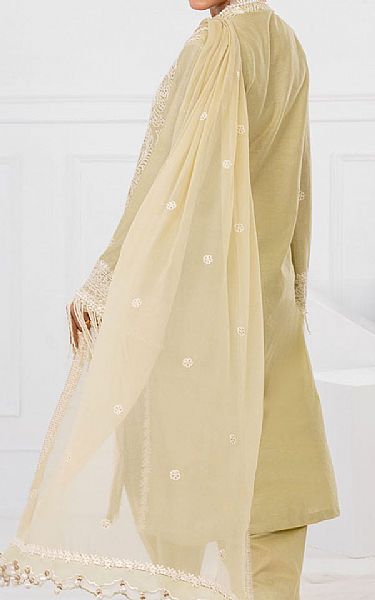Gul Ahmed Lime Green Lawn Suit | Pakistani Lawn Dress in USA- Image 2
