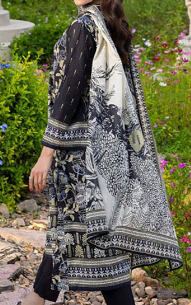 Gul Ahmed Black Lawn Suit | Pakistani Lawn Dress in USA- Image 2