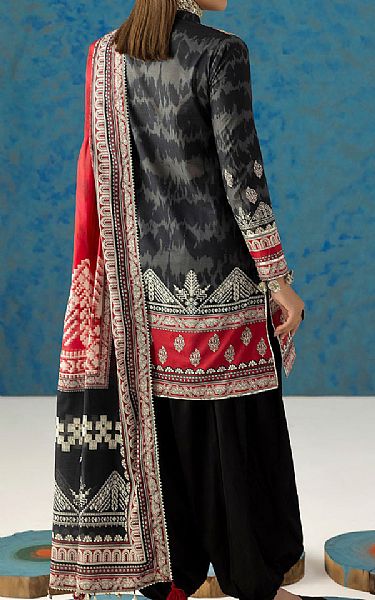 Gul Ahmed Black Lawn Suit | Pakistani Lawn Dress in USA- Image 2