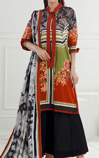 Gul Ahmed Multi Lawn Suit | Pakistani Lawn Dress in USA- Image 1