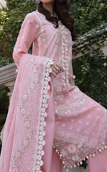 Gul Ahmed Pink Lawn Suit | Pakistani Lawn Dress in USA- Image 2