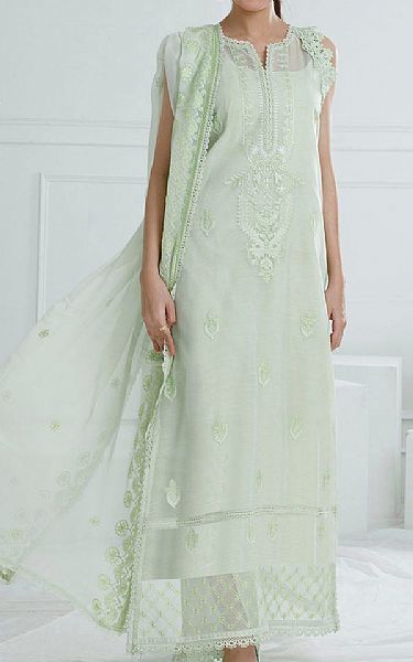 Gul Ahmed Sea Mist Cotton Suit | Pakistani Lawn Dress in USA- Image 1
