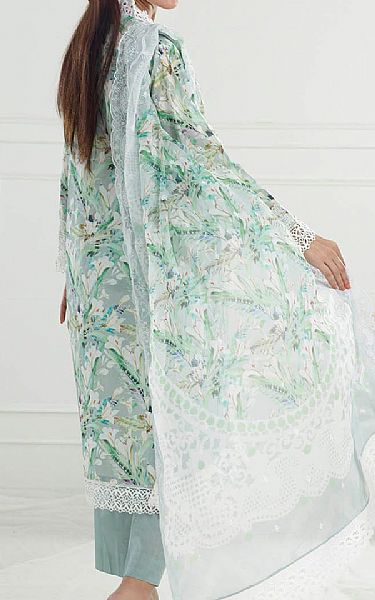 Gul Ahmed Summer Green Lawn Suit | Pakistani Lawn Dress in USA- Image 2