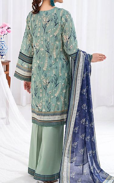 Gul Ahmed Summer Green Lawn Suit | Pakistani Lawn Dress in USA- Image 2