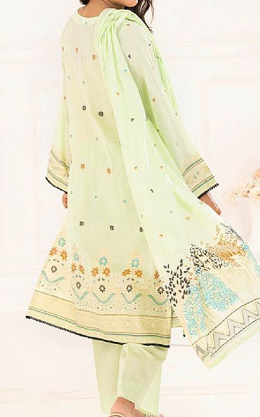 Gul Ahmed Beryl Green Jacquard Suit | Pakistani Lawn Dress in USA- Image 2