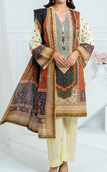 Gul Ahmed Multi Lawn Suit | Pakistani Lawn Dress in USA- Image 1