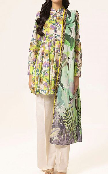 Gul Ahmed Multi Lawn Suit (2 pcs) | Pakistani Lawn Dress in USA- Image 1