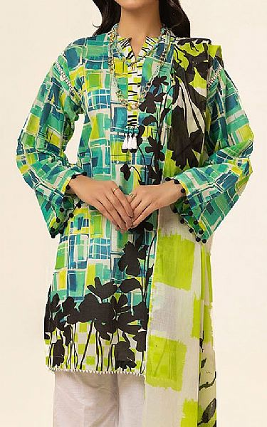Gul Ahmed Multi Lawn Suit (2 pcs) | Pakistani Lawn Dress in USA- Image 2