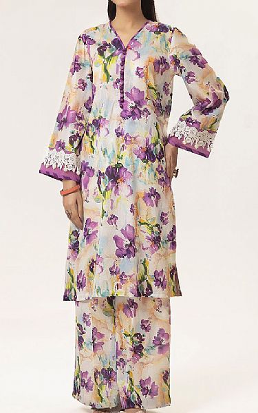 Gul Ahmed Multi Lawn Suit (2 pcs) | Pakistani Lawn Dress in USA- Image 1