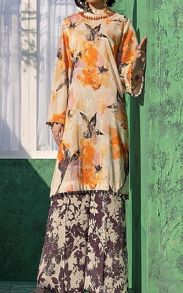 Gul Ahmed Multi Lawn Suit (2 pcs) | Pakistani Lawn Dress in USA- Image 1