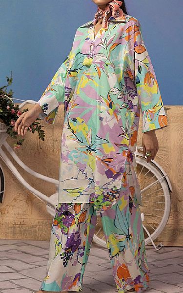 Gul Ahmed Multi Lawn Suit (2 pcs) | Pakistani Lawn Dress in USA- Image 1