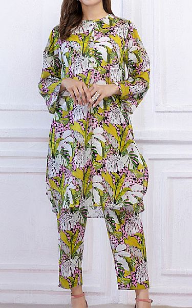 Gul Ahmed Multi Lawn Suit (2 pcs) | Pakistani Lawn Dress in USA- Image 1