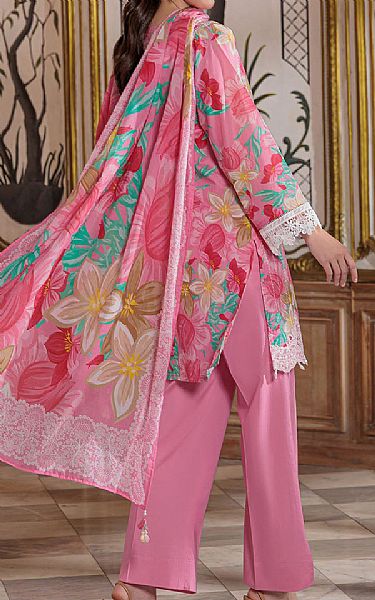 Gul Ahmed Pink Lawn Suit | Pakistani Lawn Dress in USA- Image 2