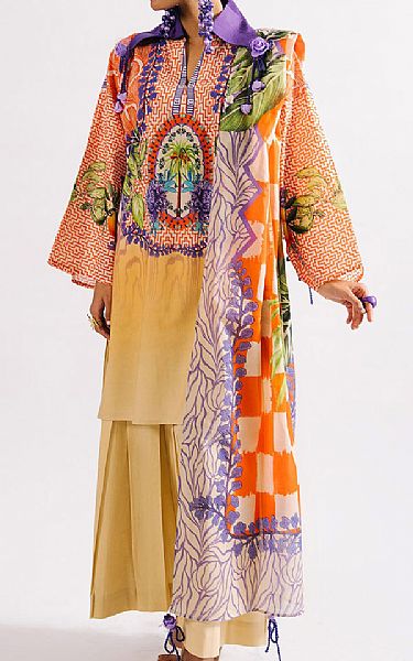 Gul Ahmed Multi Lawn Suit | Pakistani Lawn Dress in USA- Image 1