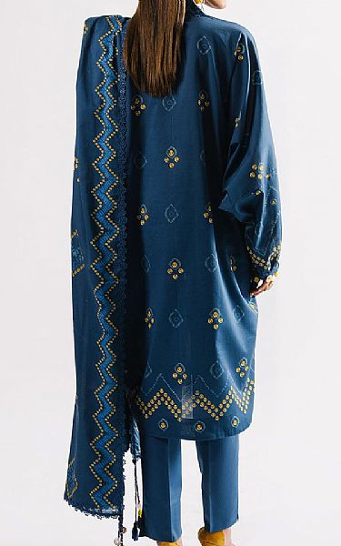Gul Ahmed Blue Lawn Suit | Pakistani Lawn Dress in USA- Image 2