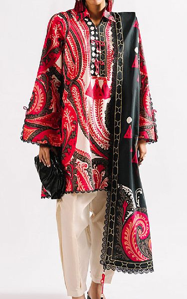 Gul Ahmed Multi Lawn Suit | Pakistani Lawn Dress in USA- Image 1