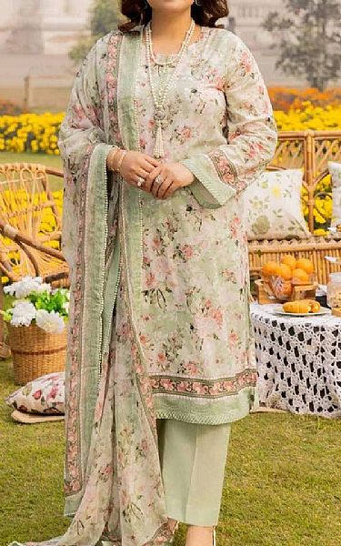 Gul Ahmed Sage Lawn Suit | Pakistani Lawn Suits- Image 1