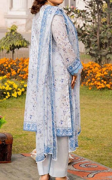 Gul Ahmed Lavender Grey Lawn Suit | Pakistani Lawn Suits- Image 2
