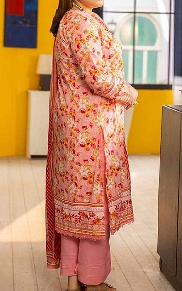 Gul Ahmed Sweet Pink Lawn Suit | Pakistani Lawn Suits- Image 2