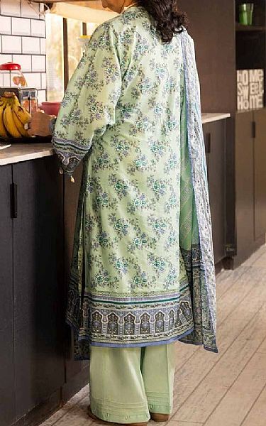 Gul Ahmed Light Green Lawn Suit | Pakistani Lawn Suits- Image 2