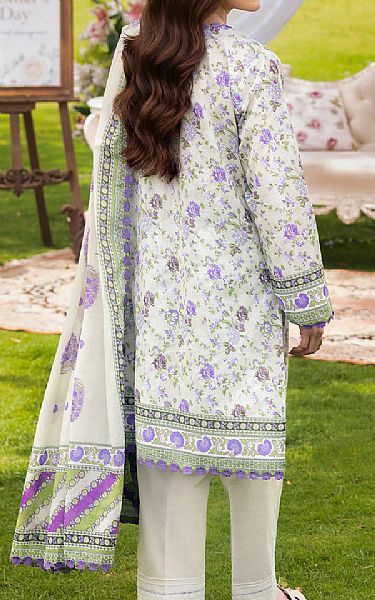 Gul Ahmed Pale Green Lawn Suit | Pakistani Lawn Dress in USA- Image 2